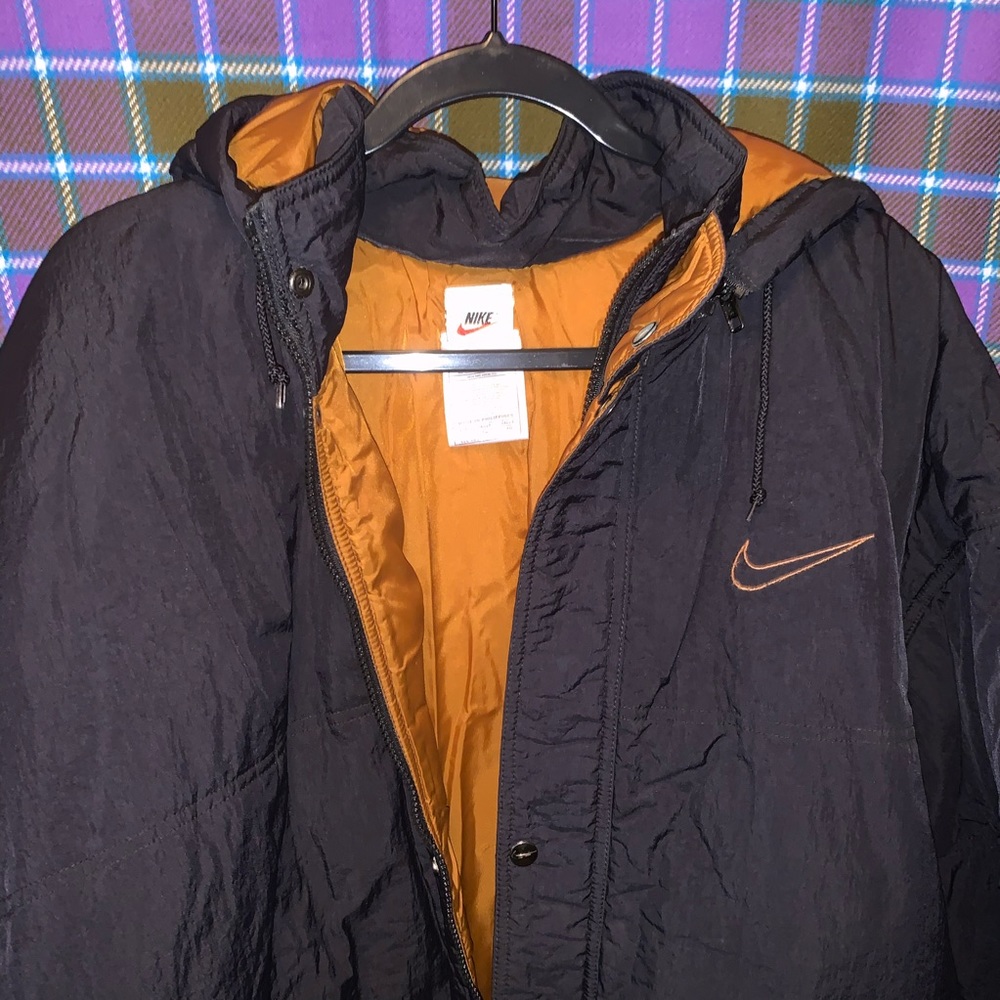Nike Air Vintage 90s Puffer Parka Swoosh Jacket